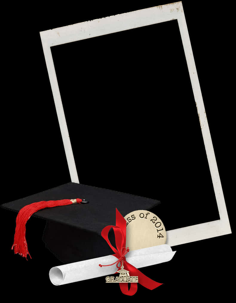 Graduation Capand Diploma Frame