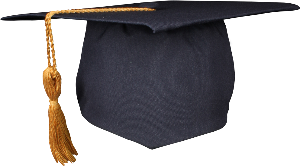 Graduation Capwith Gold Tassel.png