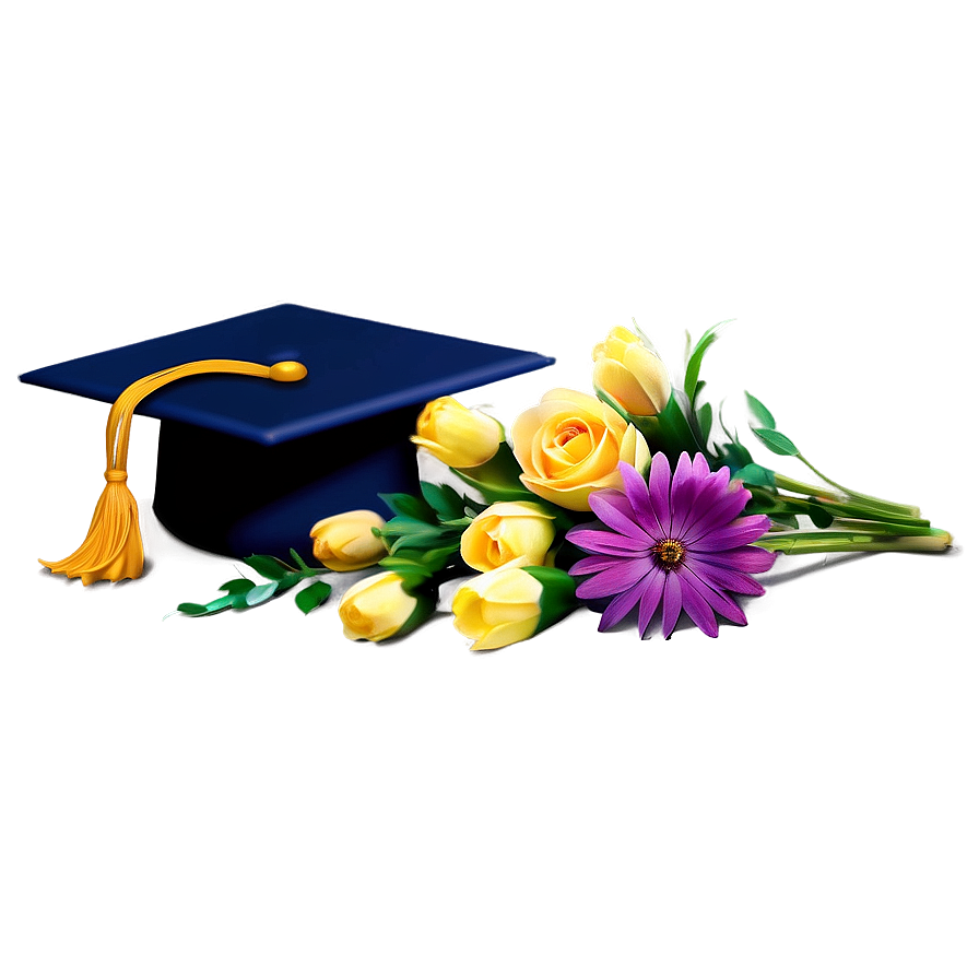 Graduation Flowers Png Xue7