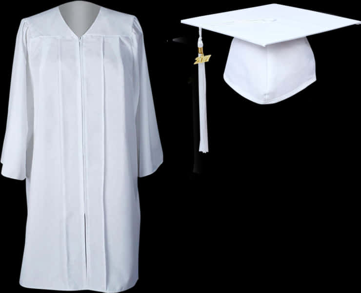 Graduation Gownand Cap Ensemble