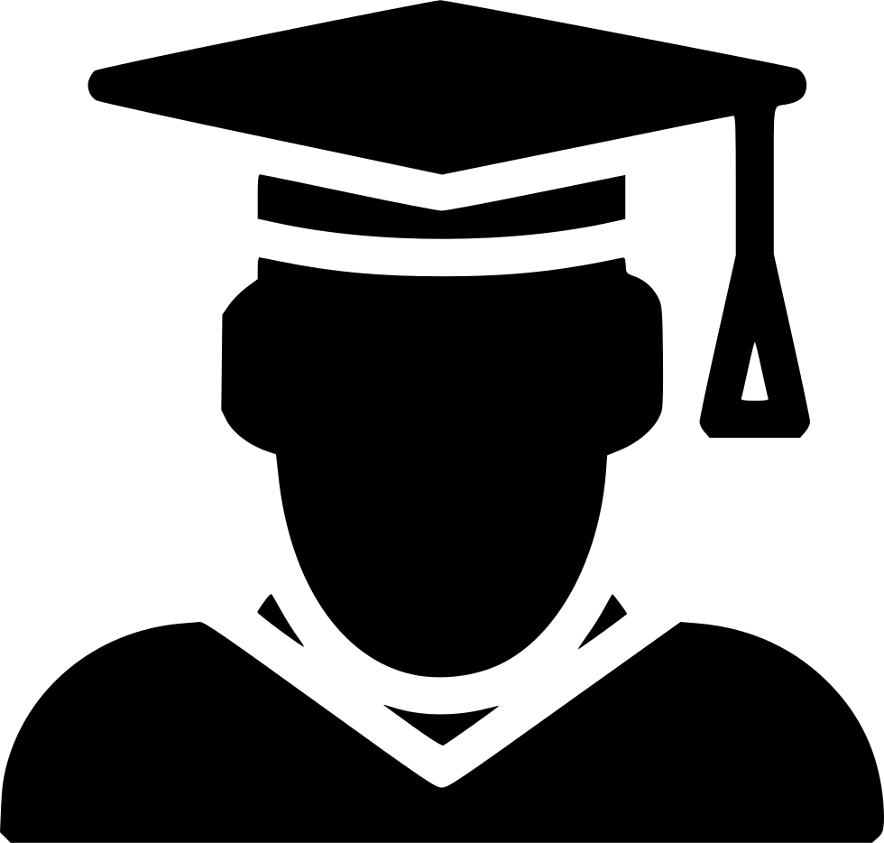 Graduation Icon Silhouette