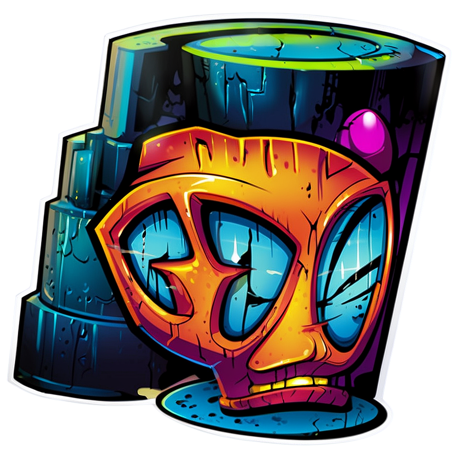 Graffiti Stickers Png Taa