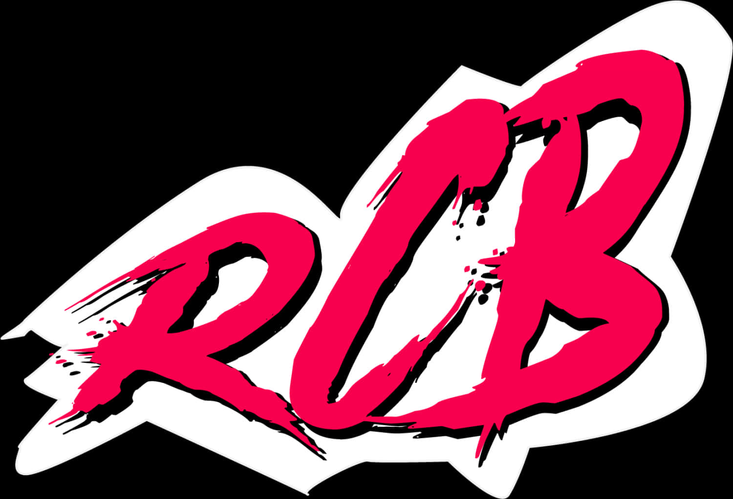 Graffiti_ Style_ R B_ Logo