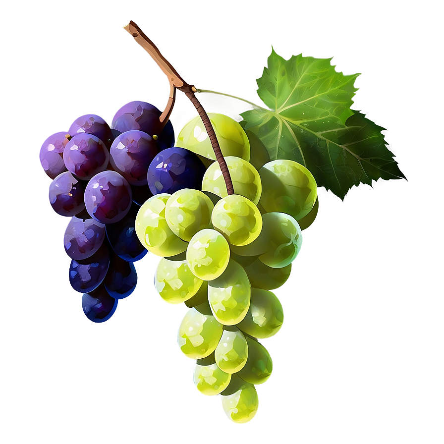 Grape Bunch Silhouette Png Cbv