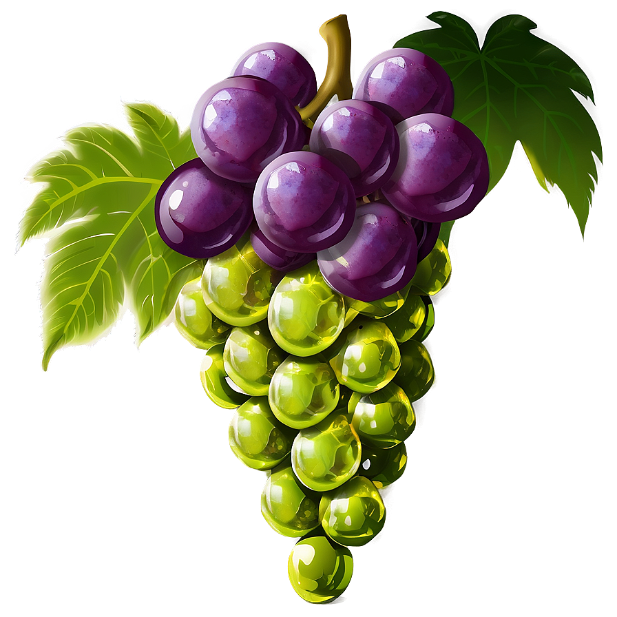 Grapes Illustration Png 05242024