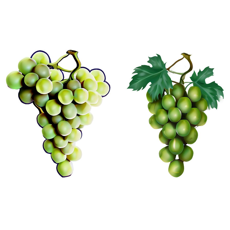 Grapes Outline Png 90