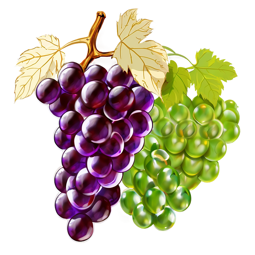 Grapes Sketch Png 41