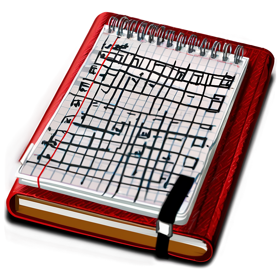 Graph Paper Notebook Png Goh44