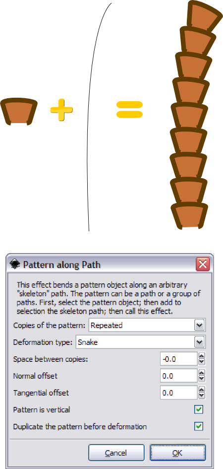 Graphic Design Pattern Path Tool Screenshot