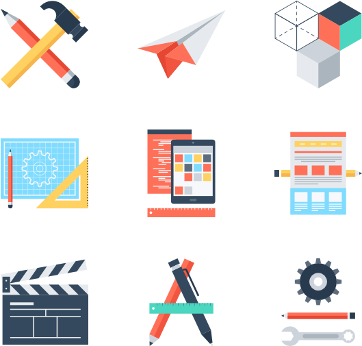 Graphic Design Tools Icons