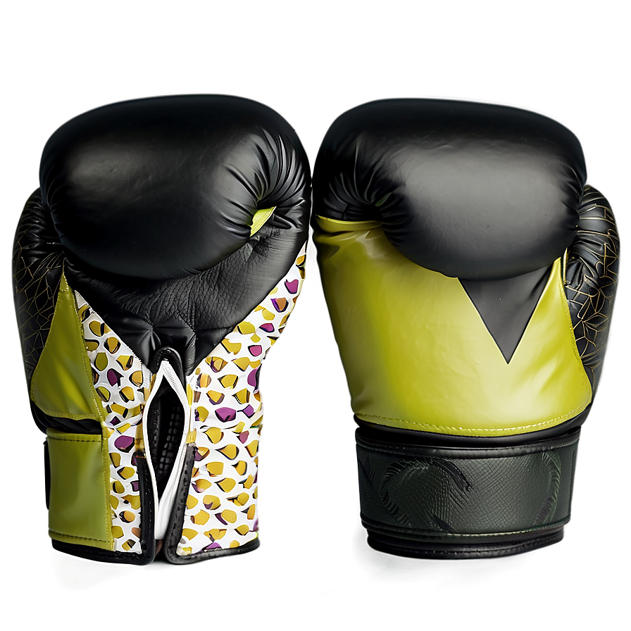 Graphic Print Boxing Gloves Png 15