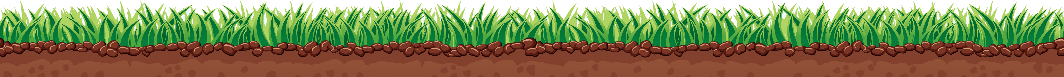 Grass Soil Cross Section Illustration