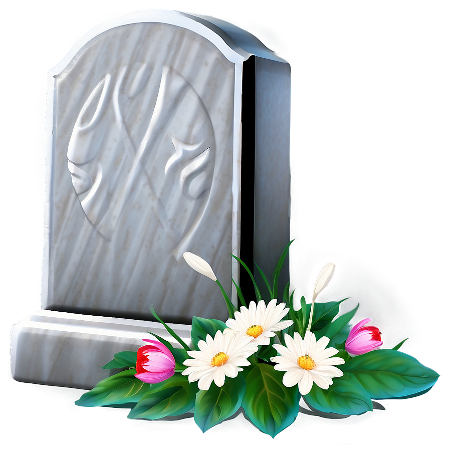 Grave With Flowers Png 22