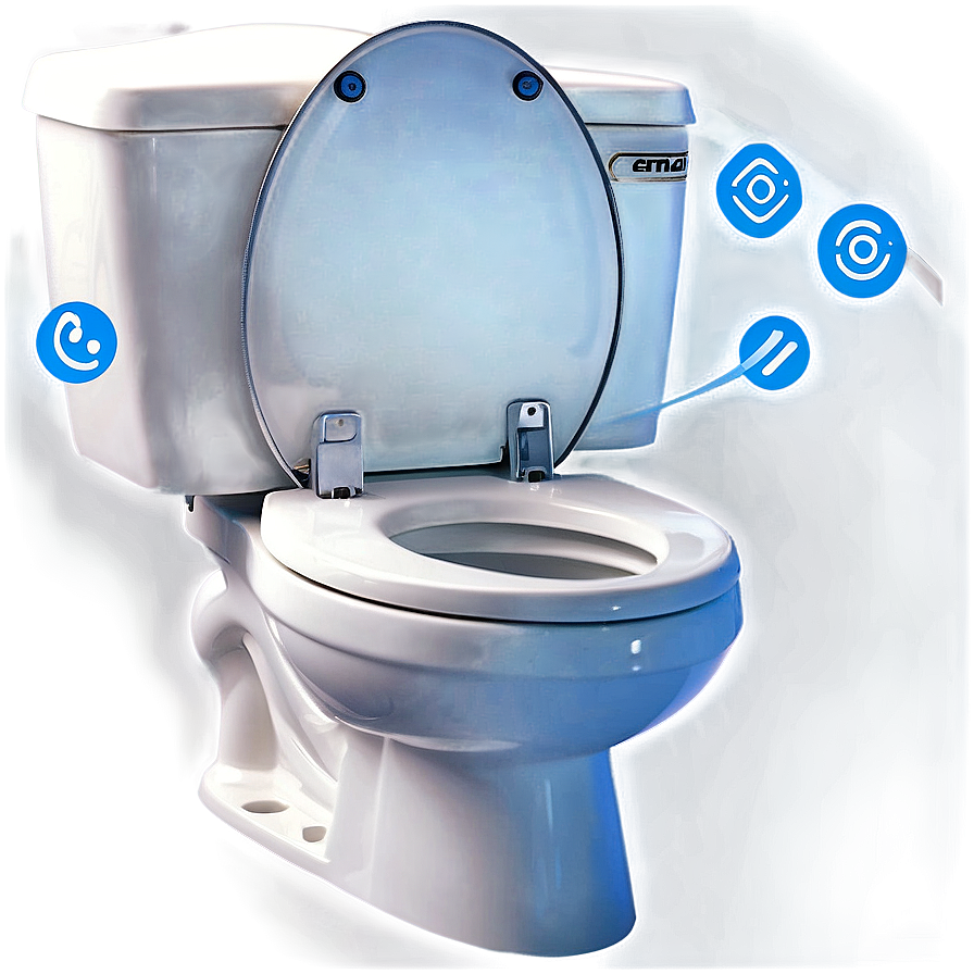 Gravity Flush System Toilet Png 05042024