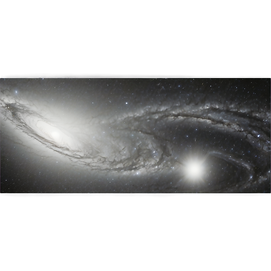 Grayscale Space Galaxy Png Kct