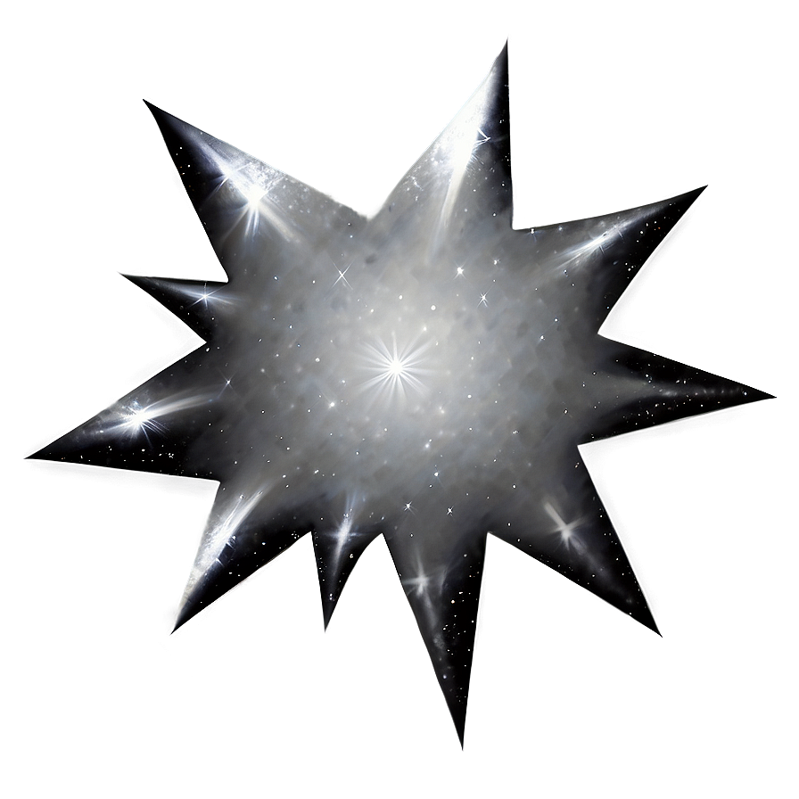 Grayscale Star Cluster Png Ocx24