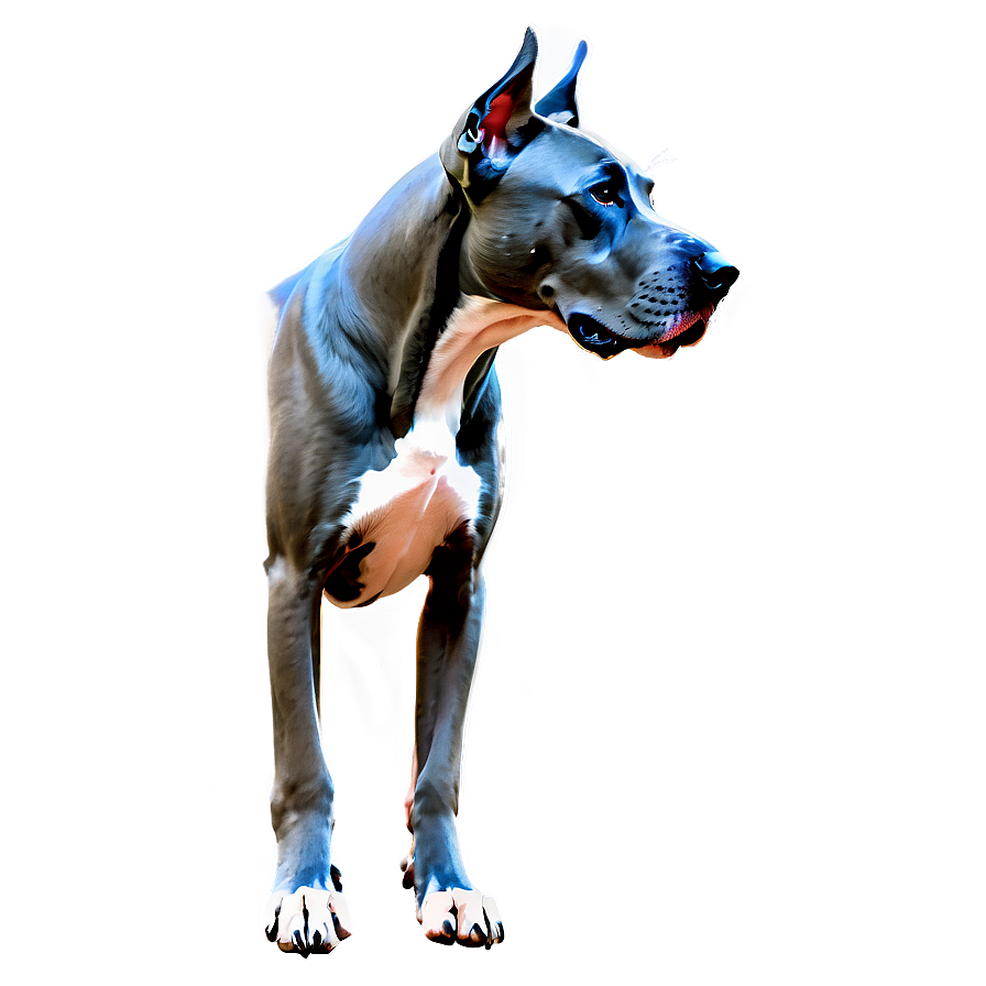 Great Dane Side View Png Chu