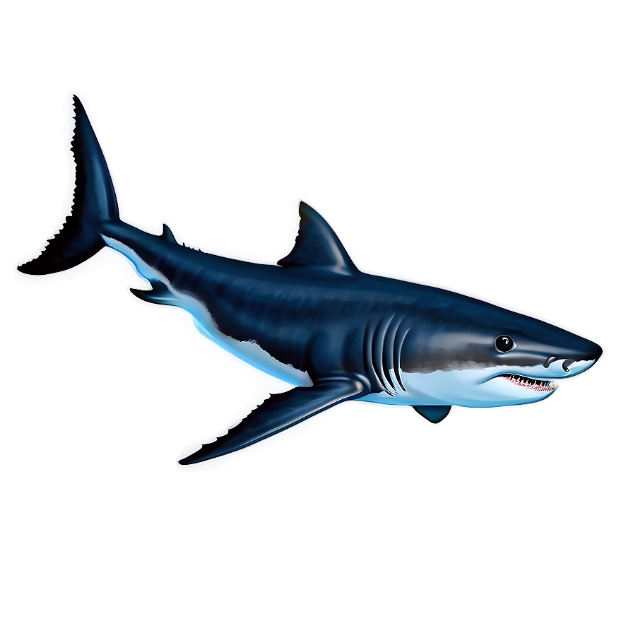 Great White Shark Drawing Png Ubt15