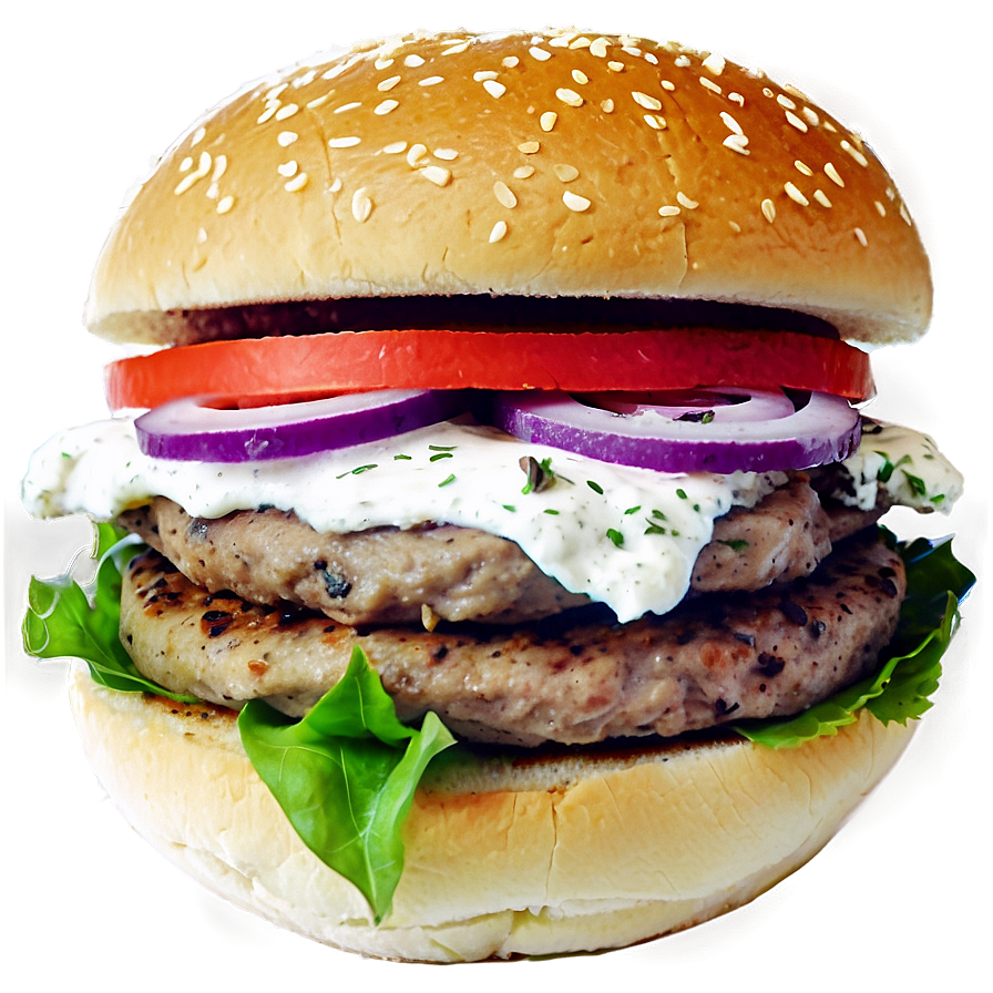 Greek Burger Png Ajx