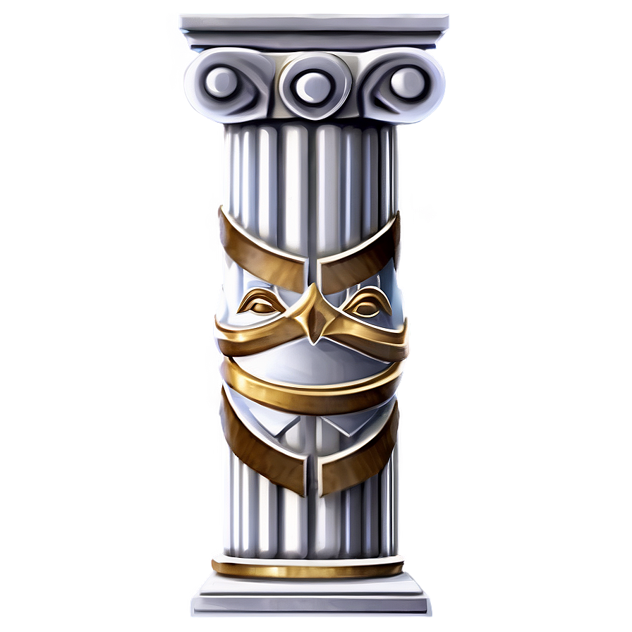 Greek Pillar Decoration Png 48