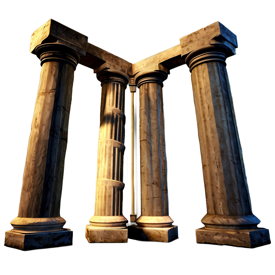 Greek Pillar Framework Png 55