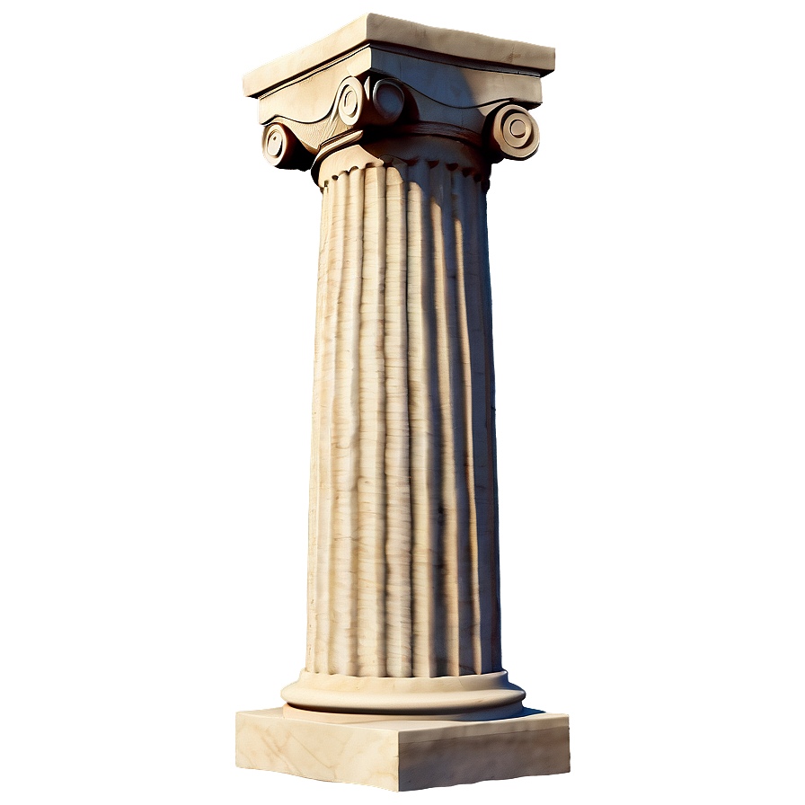 Greek Pillar Model Png Ylw