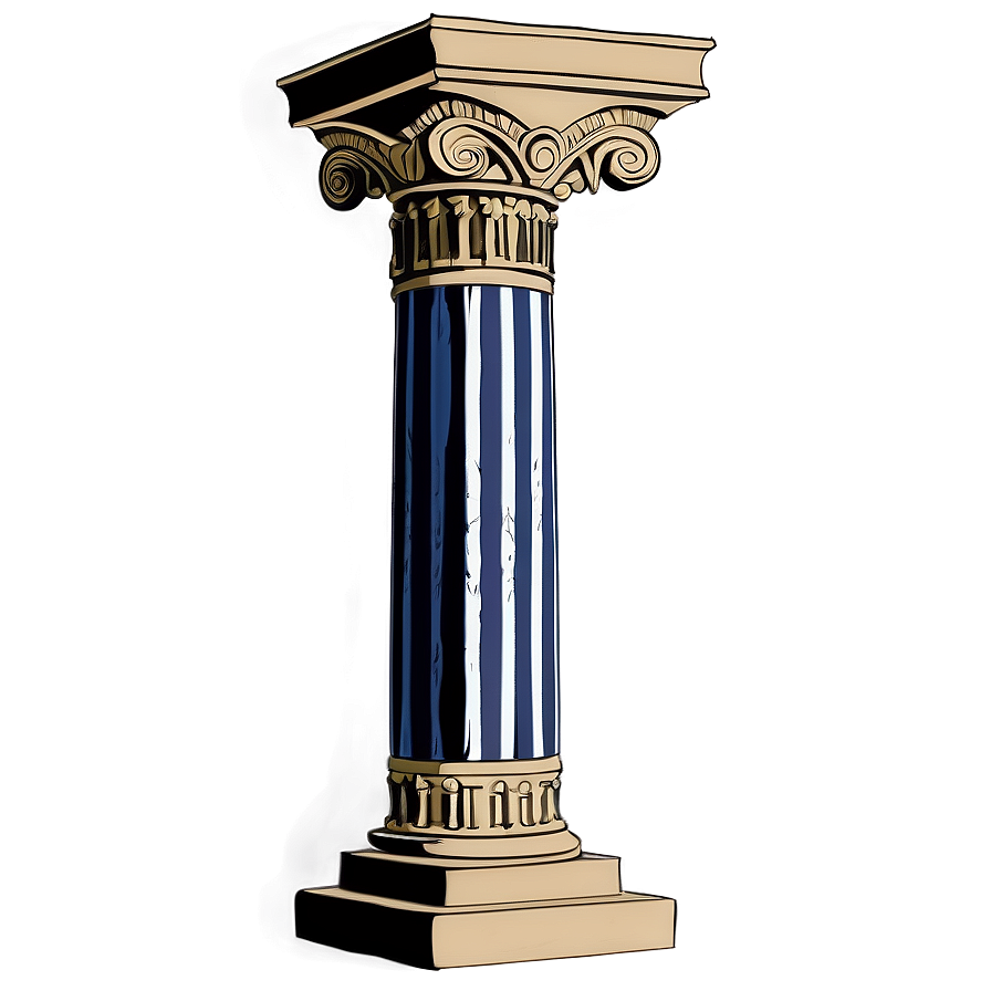 Greek Pillar Symbol Png 56