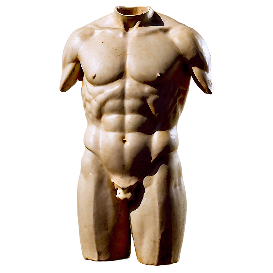 Greek Statue Torso Png Dip