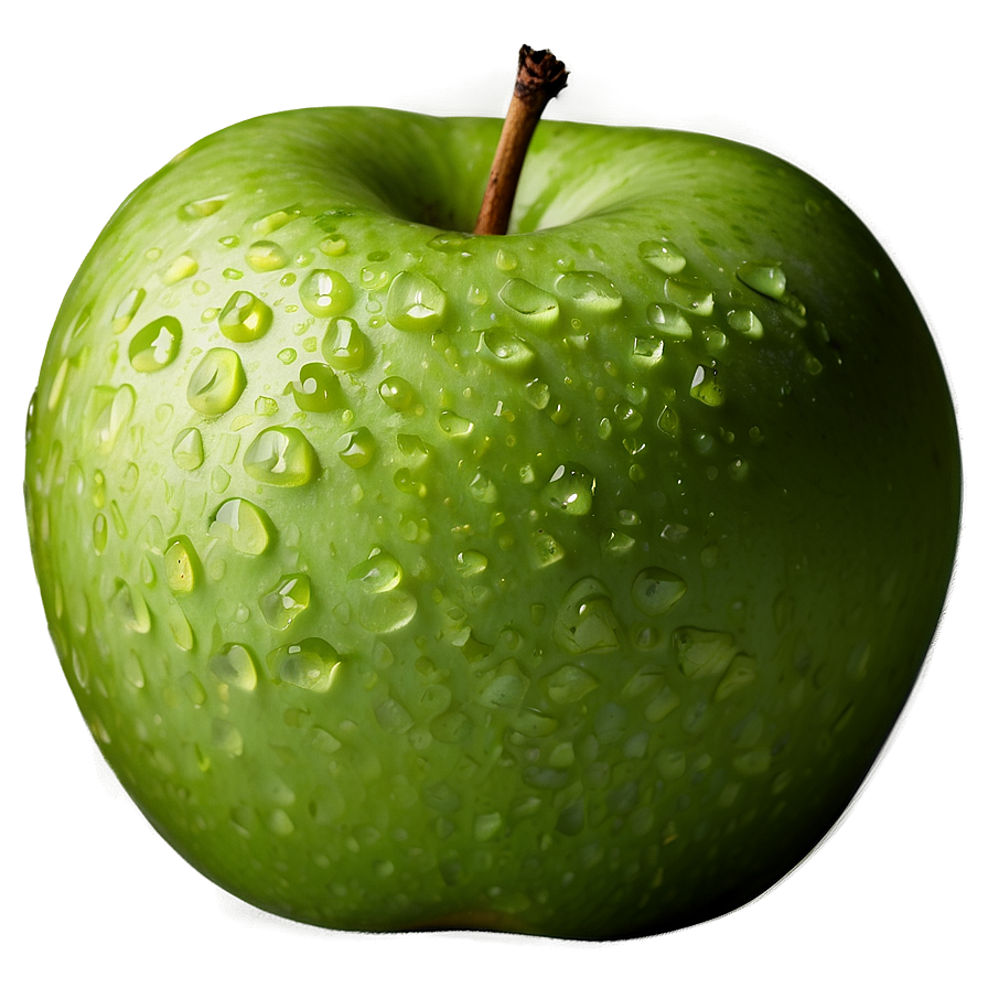 Green Apple Slice Png 06132024