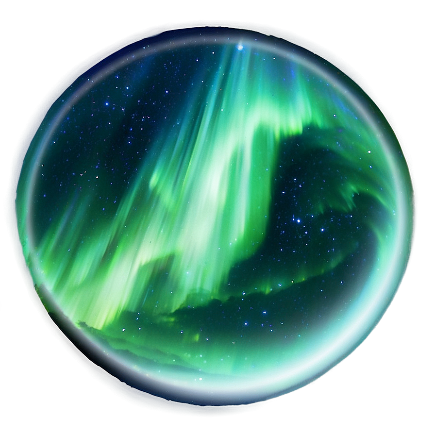 Green Aurora Borealis Png Jgv