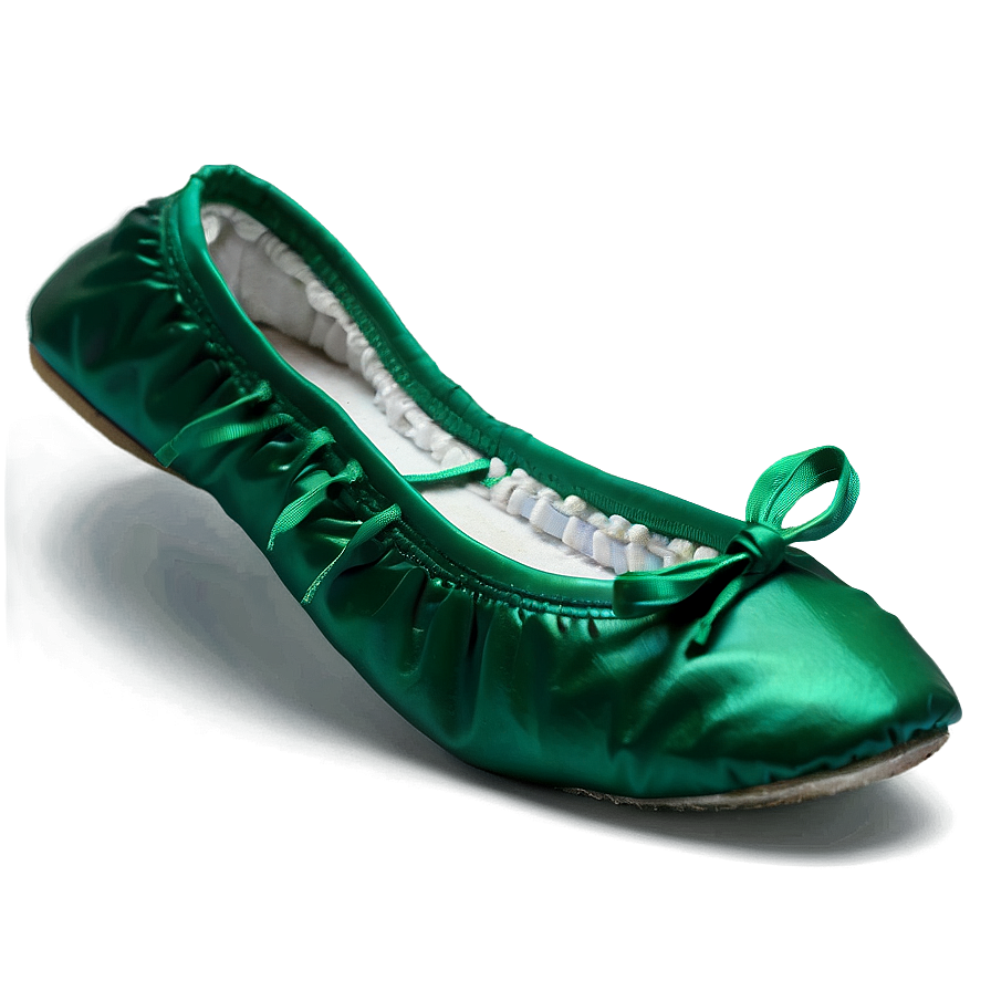 Green Ballet Shoes Png Daa93