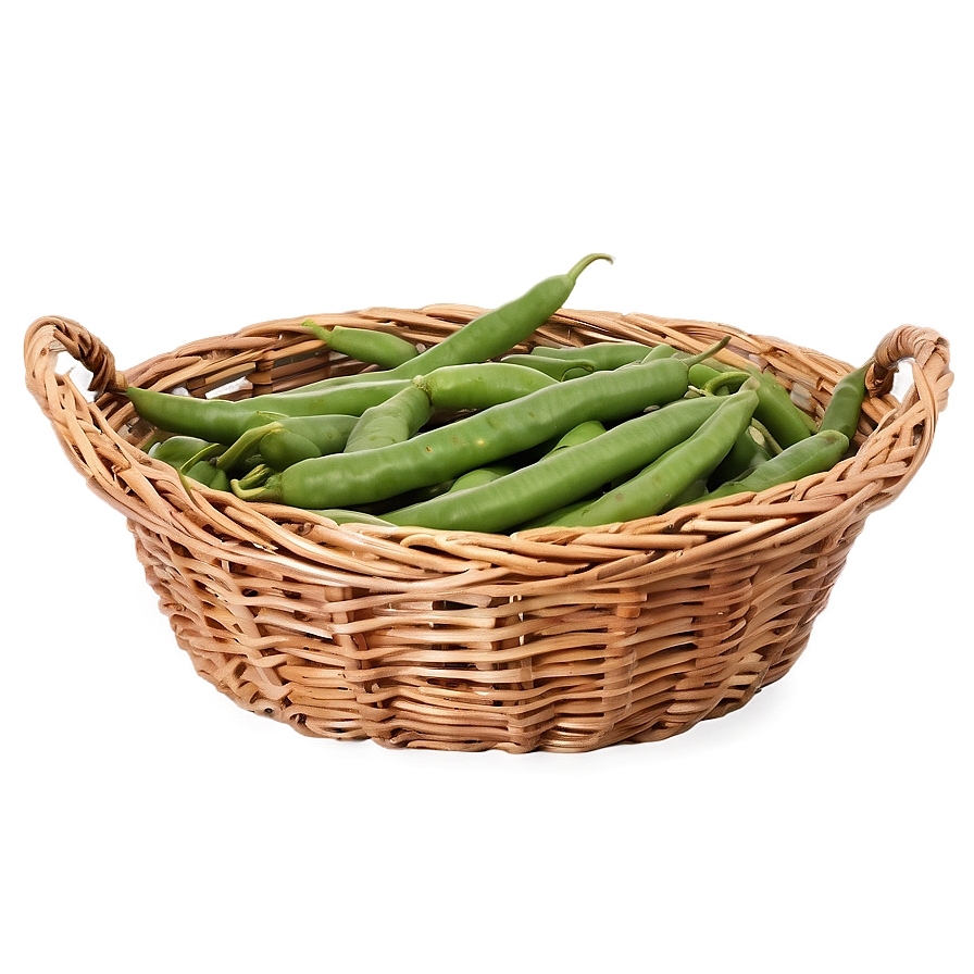 Green Beans In Basket Png 06122024