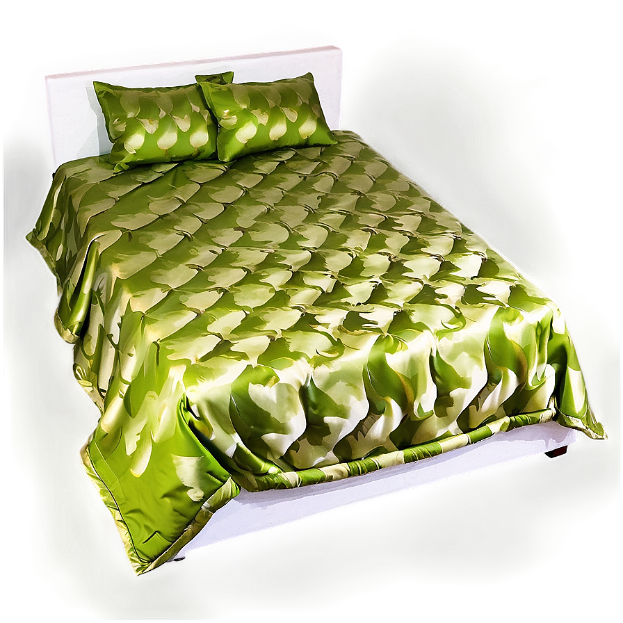 Green Bed Sheets Png 06282024