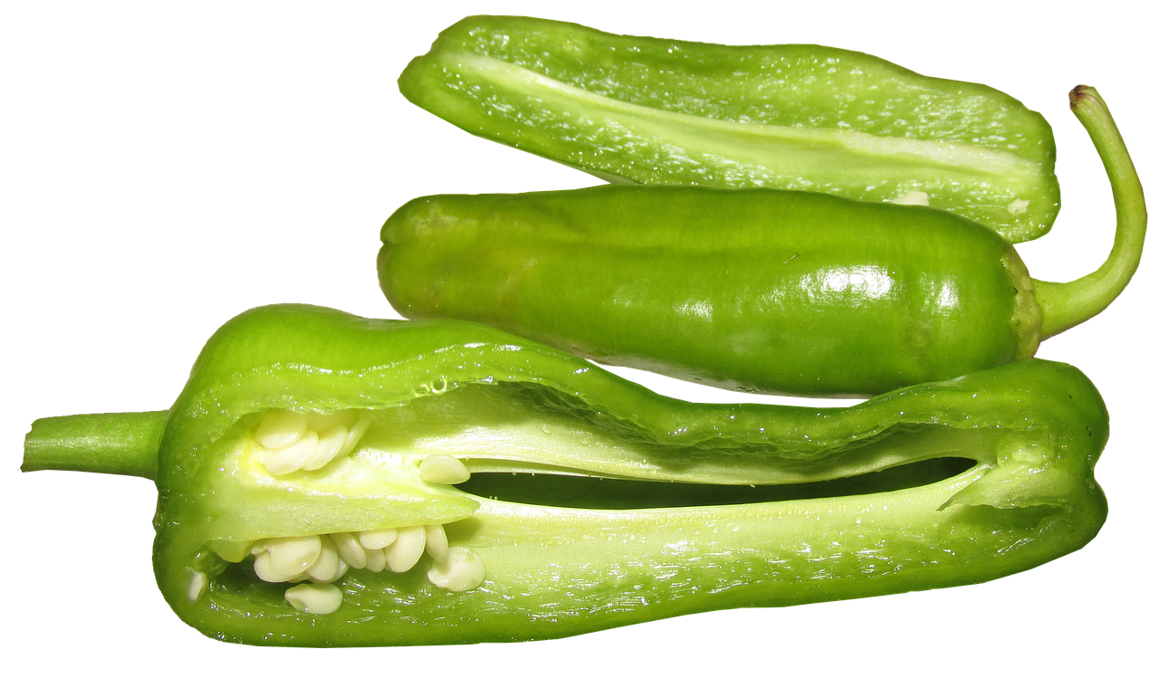 Green Bell Pepper Sliced