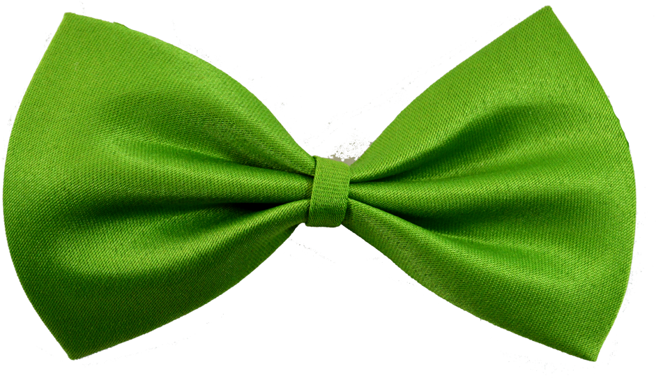 Green Bow Tie Transparent Background