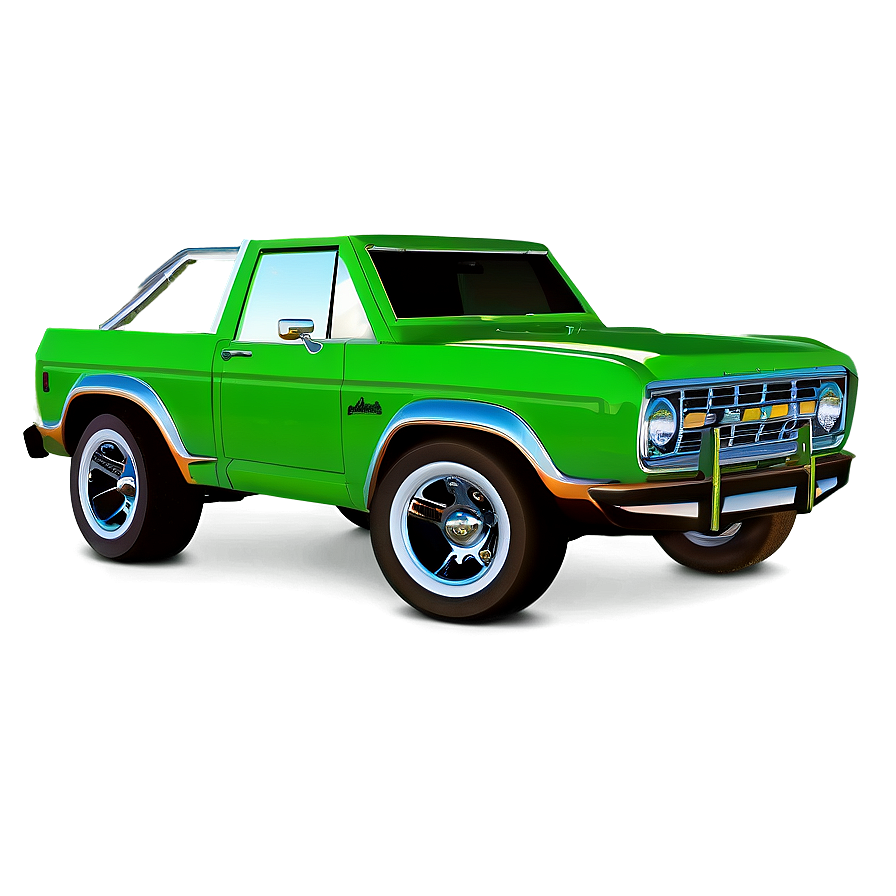 Green Bronco Png 69