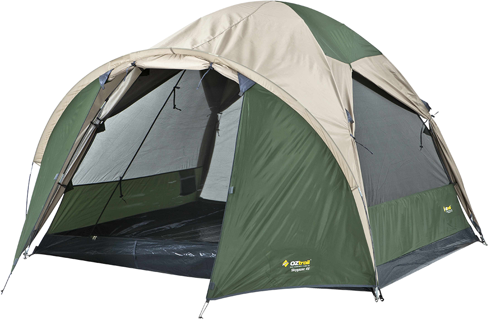 Green Camping Tent