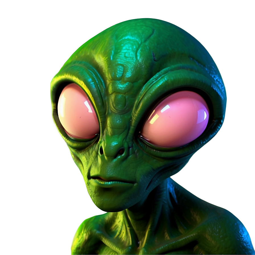 Green Cartoon Alien Png Iyl