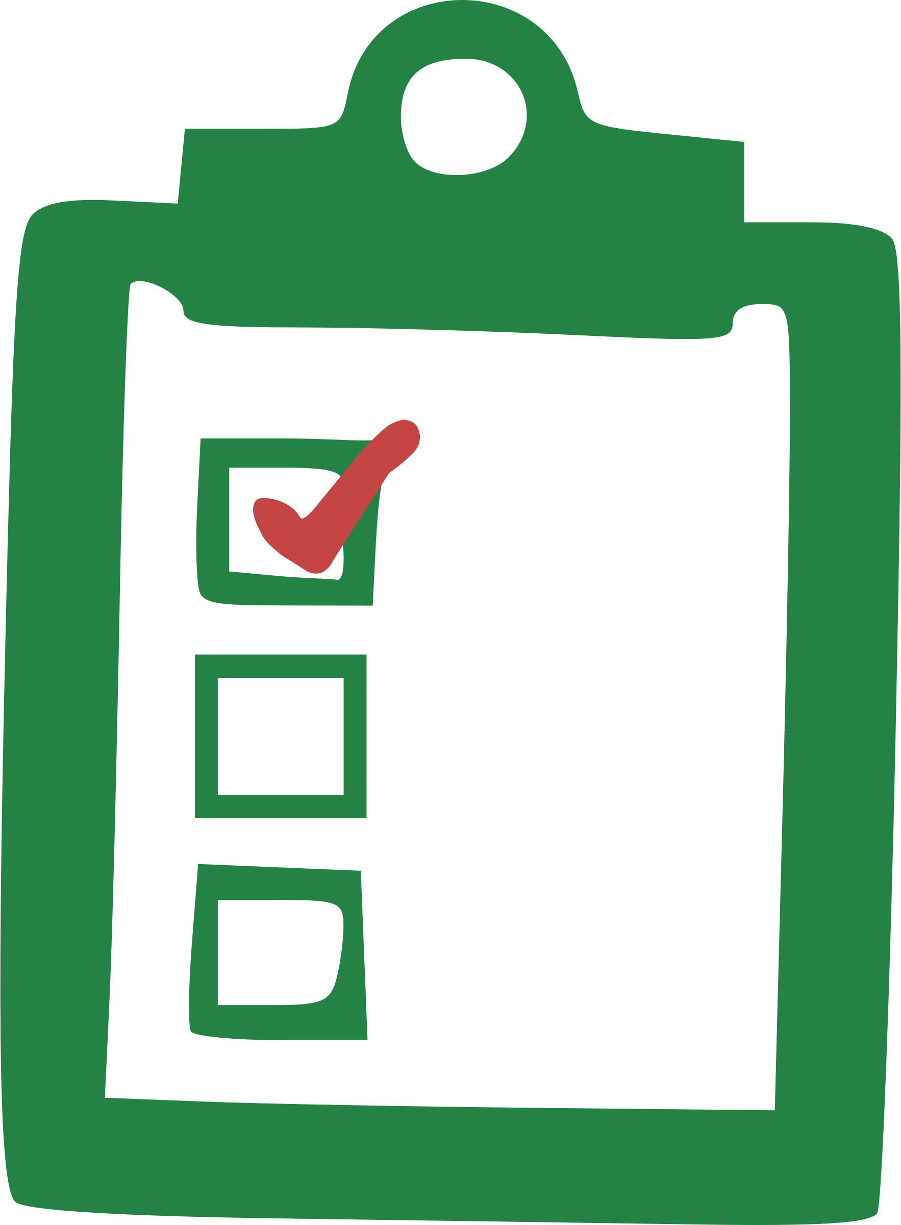 Green Checklist Icon