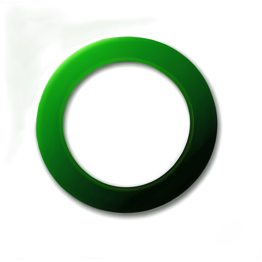 Green Circle Background Png 3