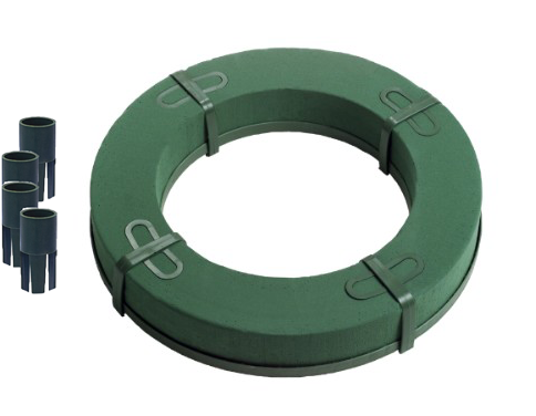 Green Circular Objectwith Slots