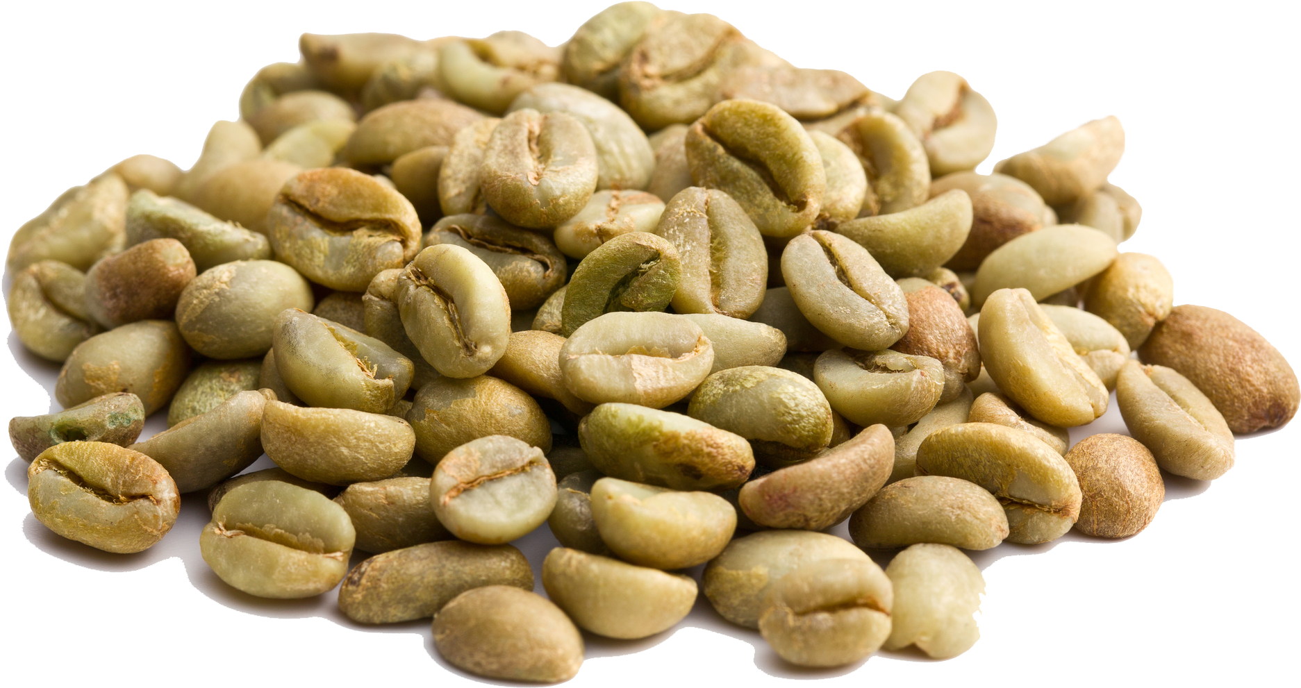 Green Coffee Beans Transparent Background