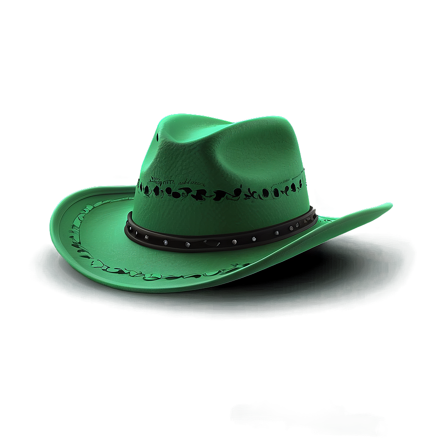 Green Cowboy Hat Transparent Png 39