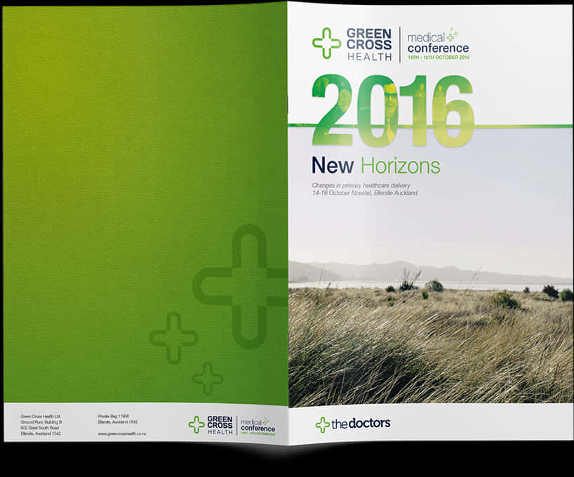 Green Cross Health Medical Conference2016 Brochure Cover