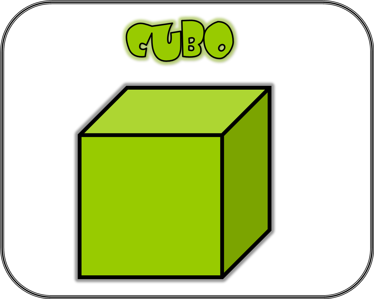 Green Cubo Logoand Cube