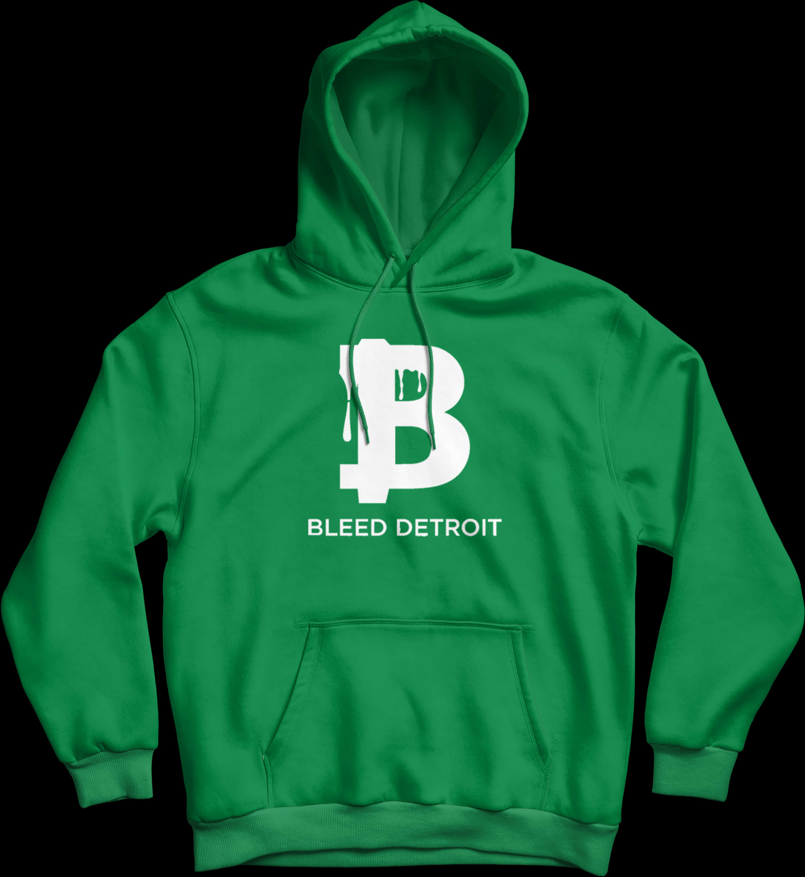 Green Detroit Hoodie