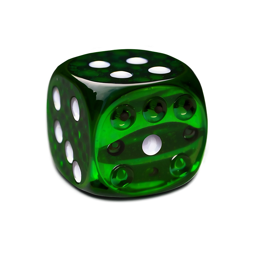 Green Dice Png 5