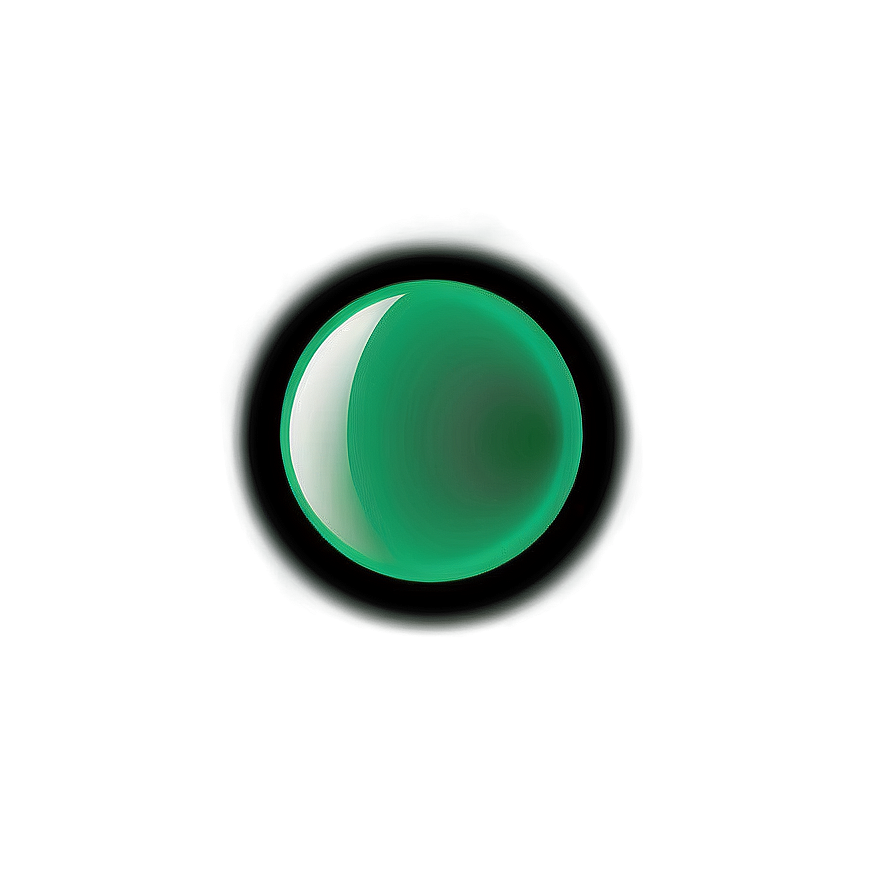 Green Dot With Transparent Background Png Mpd