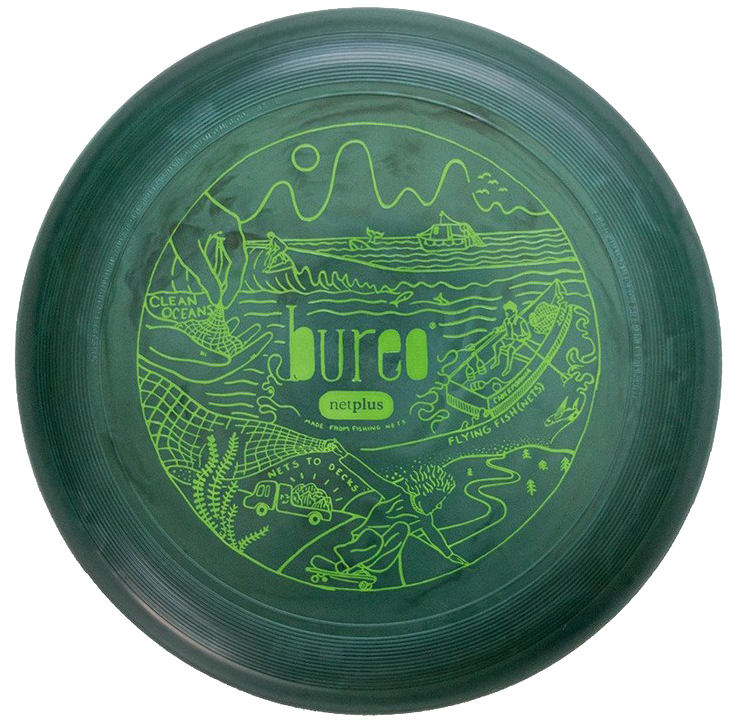 Green Eco Friendly Frisbee