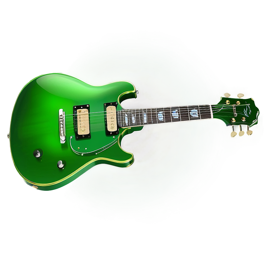 Green Electric Guitar Png 52